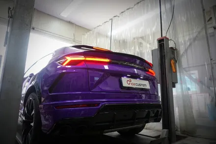 람보르기니 우루스 황소의 V8 초강력 배기음! 배기 사운드 증폭 완료하였습니다. / 서울 동작구