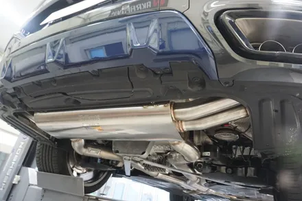 BMW X6 M50i 구조변경 필요 없는 배기 튜닝 브릴란테 가변 배기 시스템 장착 / 서울 동작구