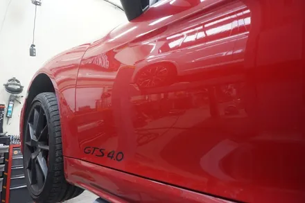 포르쉐 718 박스터 GTS 4.0 배기 튜닝 아크라포빅 , 모듈 작업으로 확실한 배기음 완성하였습니다. / 서울 동작구