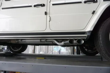 벤츠 G63AMG 배기 튜닝 제일 강력하게 키웠습니다. 상남자 배기음 커스텀 배기! / 서울 동작구