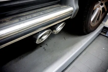 벤츠 W464 G63AMG 배기 튜닝, 완벽한 V8 배기음 완성하였습니다. / 서울 동작구