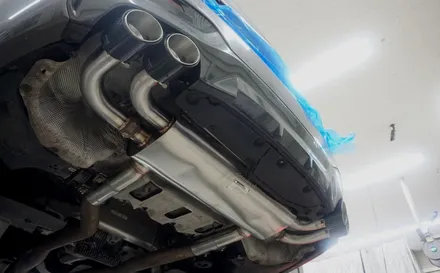 BMW G30 M550i V8 배기 튜닝 구조변경NO 브릴란테 가변 배기 시스템 적용 / 서울 동작구