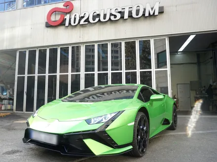 람보르기니 우라칸 테크니카 배기 튜닝 카프리스토 가변 모듈 작업 / 서울 동작구