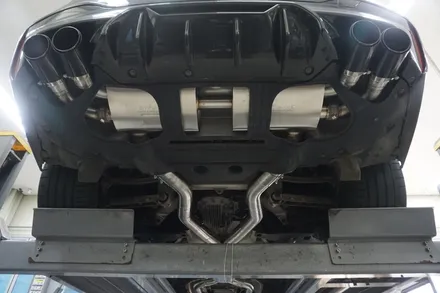 BMW F90 M5 배기 튜닝 브릴란테 가변 배기 시스템 장착 구조변경X / 서울 동작구