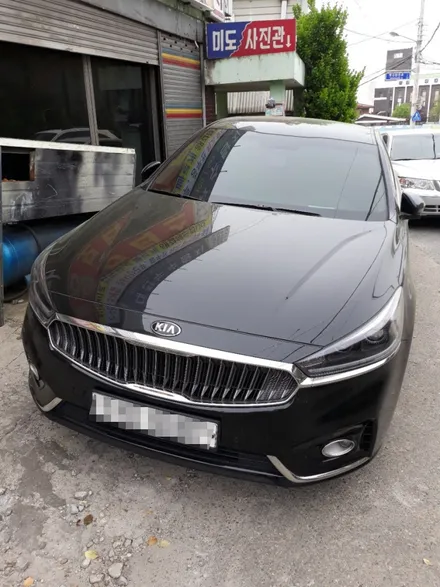 [대전휠복원][써니휠] 기아  K7 18인치 다이아몬드커팅 휠복원 / 대전 유성구 노은동