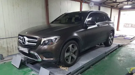 [대전휠복원][써니휠] 벤츠 GLC220d 19인치 다이아몬드커팅 휠복원