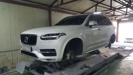 [대전휠복원][써니휠] 볼보 XC90 20인치 다이아몬드커팅 휠복원