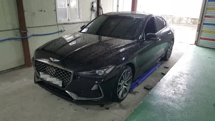 [대전휠복원][써니휠] 제네시스 G70 19인치 다이아몬드커팅 휠복원