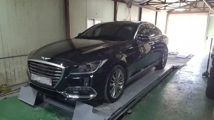 [대전휠복원][써니휠] 제네시스 G80 19인치 휠복원
