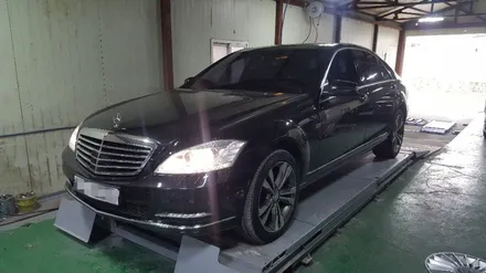 [대전휠복원][써니휠] 벤츠 S500 19인치 다이아몬드커팅 휠복원