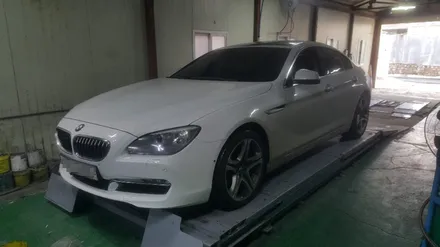 [대전휠복원][써니휠] BMW 640d 19인치 다이아몬드커팅 휠복원 / 대전 유성구 노은동