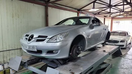 [대전휠복원][써니휠] 벤츠 SLK350 18인치 휠복원 / 대전 유성구 노은동