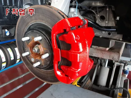 [대전휠복원][써니휠] 랜드로버 레인지로버 캘리퍼도색 / 대전 유성구 노은동