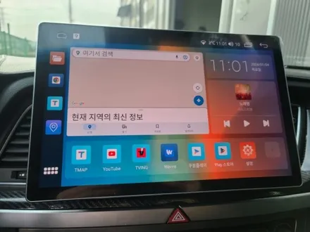 제네시스DH g80스포츠 안드로이드 올인원 13인치.acc오류.블루링크.작업- 썬셋카 (sunset car) / 광주 문형동