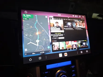 베라크루즈 안드로이드 올인원 13인치 & AHD 후방카메라 시공기 | 경기 분당, 광주 썬셋카 (sunset car) / 광주 문형동