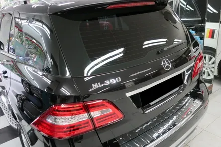 마포구 ML350 전에는 덴트,광택 복원을 오늘은 썬팅작업 합니다 / 서울 마포구 성산동