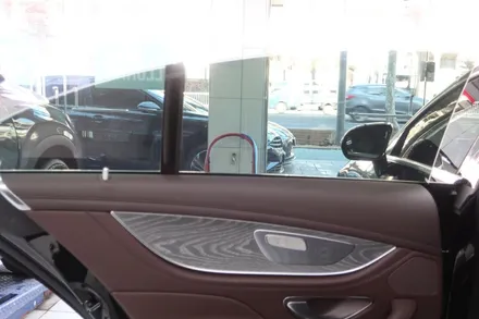 마포구 벤츠 CLS450 선팅 너무 어두워서 재시공해요. / 서울 마포구 성산동