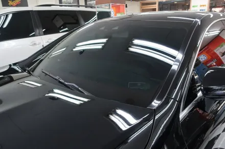 마포구 벤츠 CLS450 선팅 너무 어두워서 재시공해요. / 서울 마포구 성산동