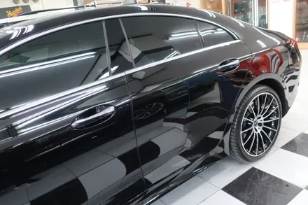 마포구 벤츠 CLS450 선팅 너무 어두워서 재시공해요. / 서울 마포구 성산동