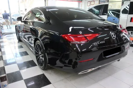마포구 벤츠 CLS450 선팅 너무 어두워서 재시공해요. / 서울 마포구 성산동