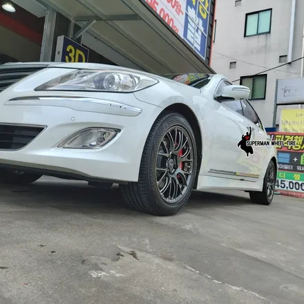 제네시스 BH- 어드벤투스 RS16 18인치 사제휠 (전주휠튜닝 BH 휠추천) / 전주시 덕진구