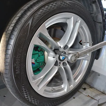 BMW 530D 18인치 순정휠 복원후기 (전주휠복원휠수리휠도장) / 전주시 덕진구