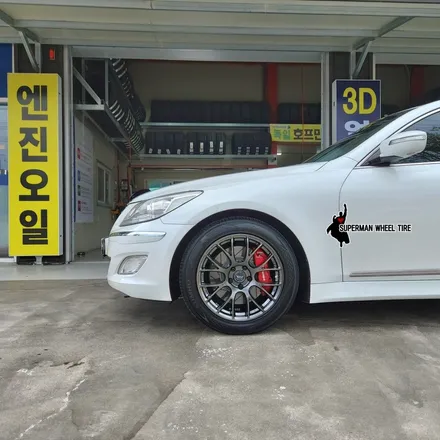 제네시스 BH- 어드벤투스 RS16 18인치 사제휠 (전주휠튜닝 BH 휠추천) / 전주시 덕진구