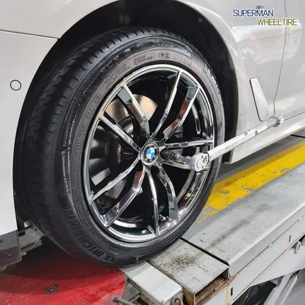 [전주광주대전 휠도색] BMW G30 520D 18인치 휠 복원 후기 / 전주시 덕진구