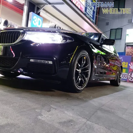 BMW 520D 휠 튜닝 : BMW G30 18인치 휠 도색 후기 / 전주시 덕진구