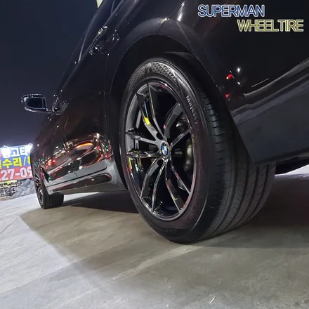 BMW 520D 휠 튜닝 : BMW G30 18인치 휠 도색 후기 / 전주시 덕진구