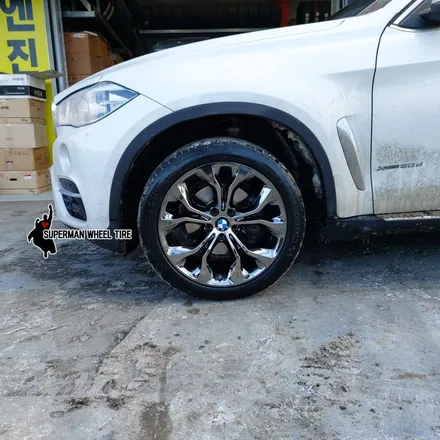 BMW X6 30D 20인치 휠 복원 후기 (전주광주대전 휠도색 잘 하는 곳) / 전주시 덕진구