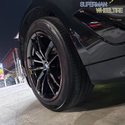 BMW 520D 휠 튜닝 : BMW G30 18인치 휠 도색 후기 / 전주시 덕진구
