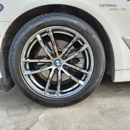 [전주광주대전 휠도색] BMW G30 520D 18인치 휠 복원 후기 / 전주시 덕진구