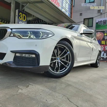 [전주광주대전 휠도색] BMW G30 520D 18인치 휠 복원 후기 / 전주시 덕진구