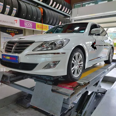 제네시스 BH- 어드벤투스 RS16 18인치 사제휠 (전주휠튜닝 BH 휠추천) / 전주시 덕진구