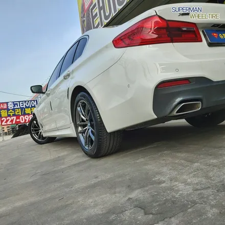 [전주광주대전 휠도색] BMW G30 520D 18인치 휠 복원 후기 / 전주시 덕진구
