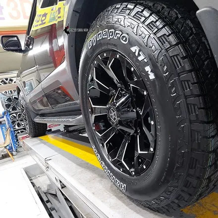 장착후기:)모하비 타쿠마 어솔트 XD 17인치 사제휠 / / 전주시 덕진구