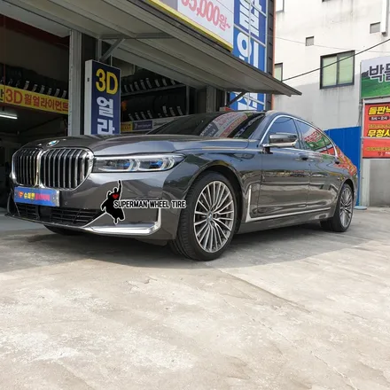 BMW 7시리즈 풀체인지 777 20인치 순정휠 휠복원 후기 / 전주시 덕진구