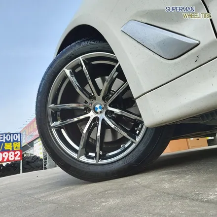 [전주광주대전 휠도색] BMW G30 520D 18인치 휠 복원 후기 / 전주시 덕진구