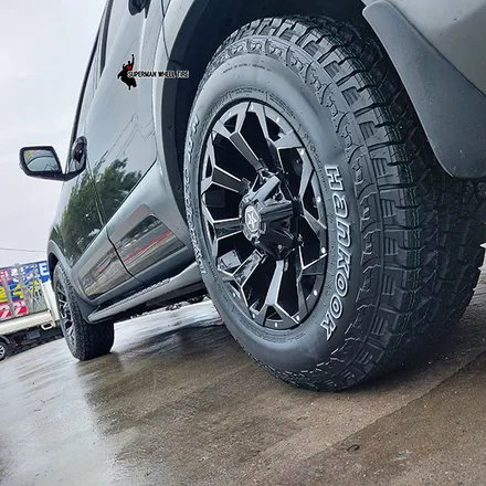 장착후기:)모하비 타쿠마 어솔트 XD 17인치 사제휠 / / 전주시 덕진구