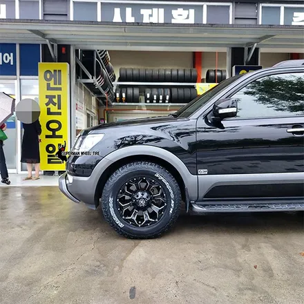 장착후기:)모하비 타쿠마 어솔트 XD 17인치 사제휠 / / 전주시 덕진구