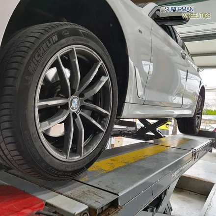 [전주광주대전 휠도색] BMW G30 520D 18인치 휠 복원 후기 / 전주시 덕진구