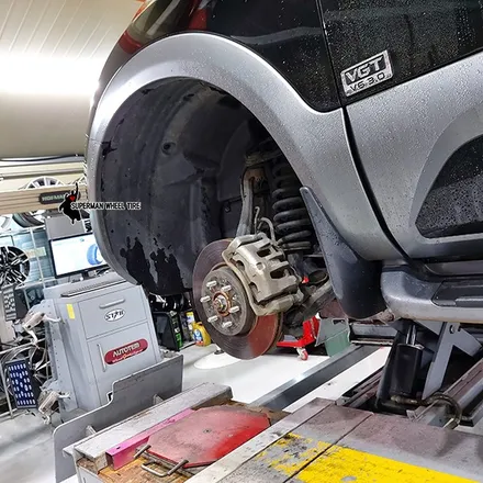 장착후기:)모하비 타쿠마 어솔트 XD 17인치 사제휠 / / 전주시 덕진구