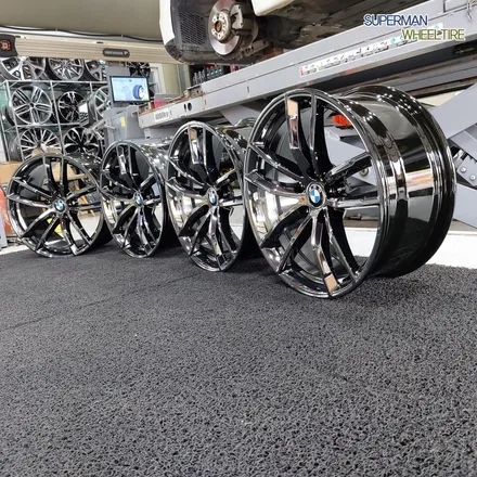 [전주광주대전 휠도색] BMW G30 520D 18인치 휠 복원 후기 / 전주시 덕진구