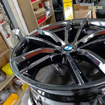 [전주광주대전 휠도색] BMW G30 520D 18인치 휠 복원 후기 / 전주시 덕진구