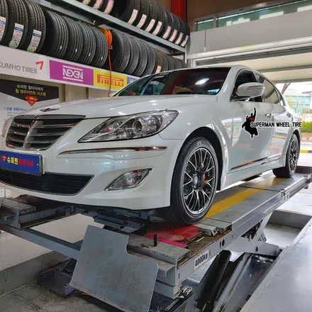 제네시스 BH- 어드벤투스 RS16 18인치 사제휠 (전주휠튜닝 BH 휠추천) / 전주시 덕진구