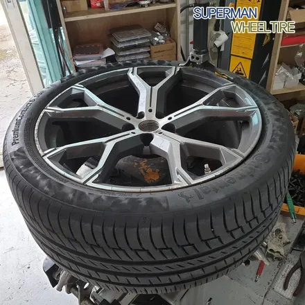 [전주휠복원] BMW X6 M스포츠 741M 21인치 휠 복원 후기 / 전주시 덕진구