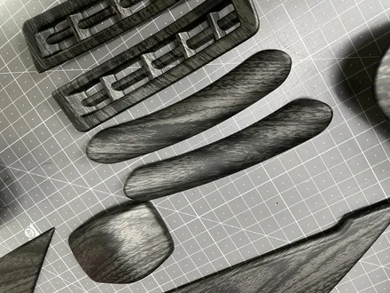 쌍용 토레스 우드몰딩 흑단우드 재시공 / 여주,이천,경기광주,용인