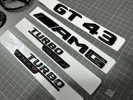 벤츠 GT43 AMG 엠블럼 레터링 블랙 컬러 변경 / 여주,이천,경기광주,용인,강원원주