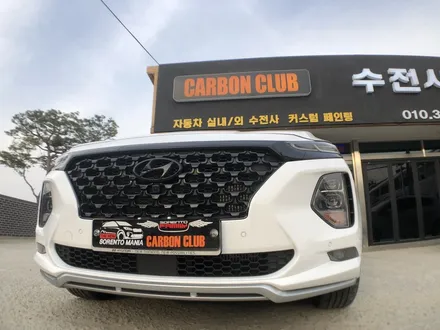 싼타페 크롬 도색 팬텀 블랙으로 인스답게 꾸며봤어요 / 여주,이천,경기광주,용인,강원원주